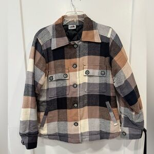 Kavu Quilted Flannel Jacket Women’s Size Large